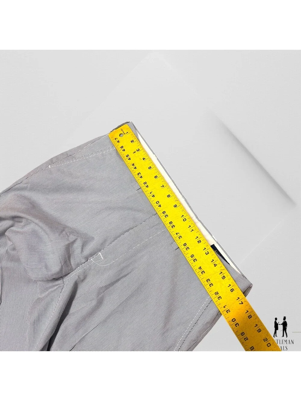 Polo Ralph Lauren Pants Mens 34x29 Blue Seersucker Chino Slacks Trouser Slim Fit